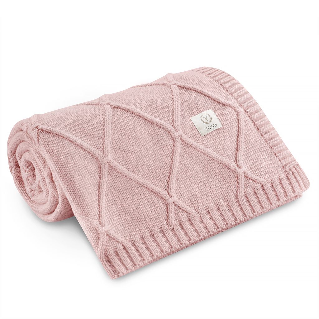 Koc z wełny merino Diamonds - Image 3